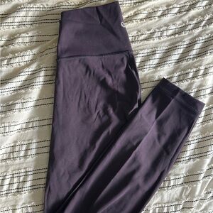 lululemon wunder under purple leggings